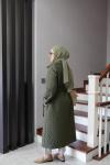 SAGE KAPİTONE MONT  HAKİ