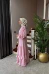 Sahara Elbise Pembe