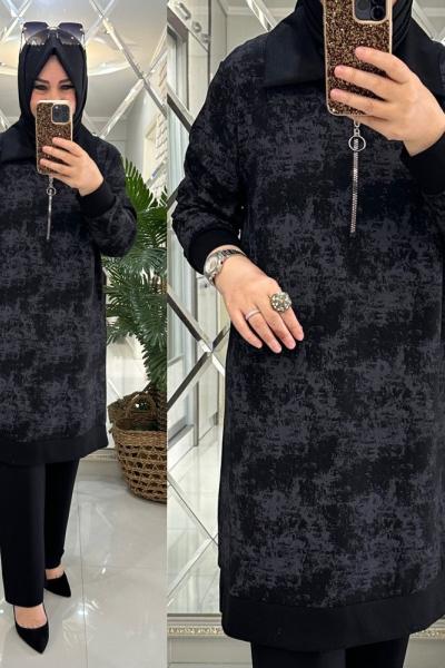 Ezgi takım oyşo kumaş siyah  Siyah