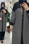 Havva takım bürümcük kumaş siyah  Siyah