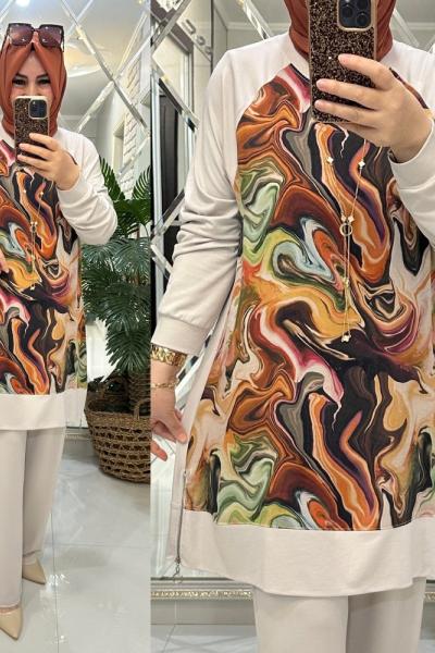 Maya ipek qupra takım taş Taş Rengi