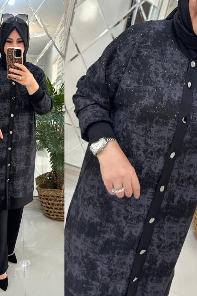 Yaren takım oyşo kumaş siyah  Siyah