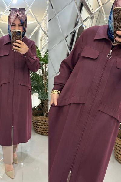 Zali kap ipek qupra kumaş bordo  Bordo