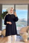 2203 Liya Tunik Siyah