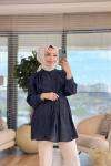 4157 Nare Gömlek Siyah