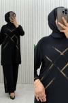 3987 Sanat Takım siyah /gold