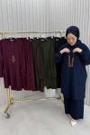 Binnaz pantolonlu takım