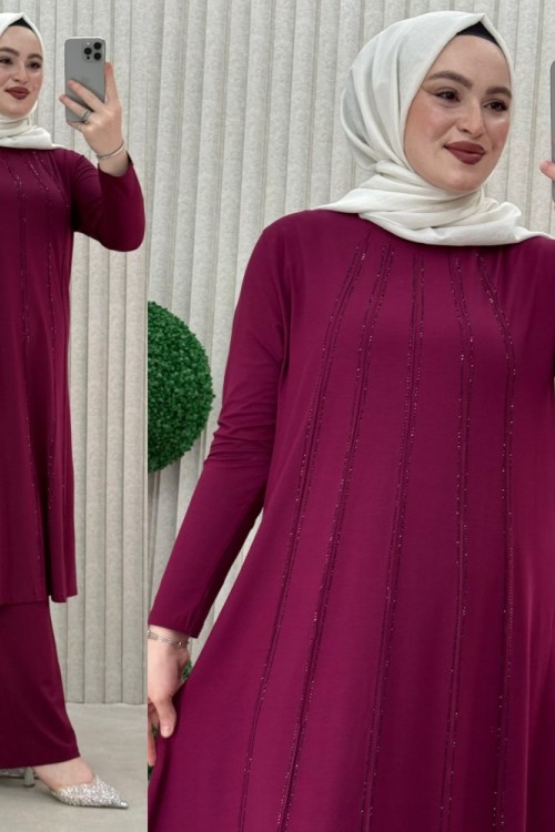 Cemile Pantolonlu Takım