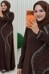 Nora Taş İşlemeli Elbise