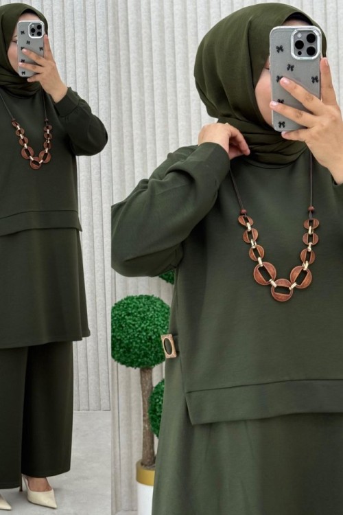 Süha pantolonlu takım