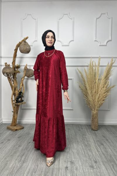 Beyza Kadife Elbise