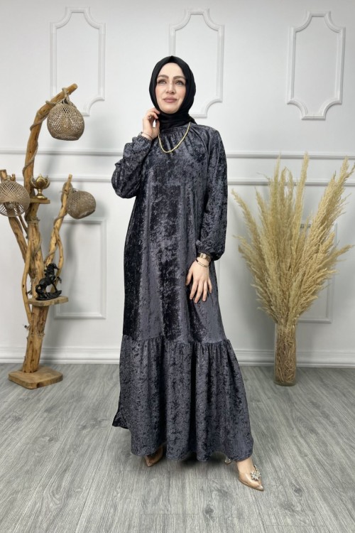 Beyza Kadife Elbise