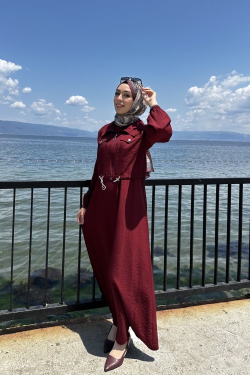 Gökçe Ceketli Elbise