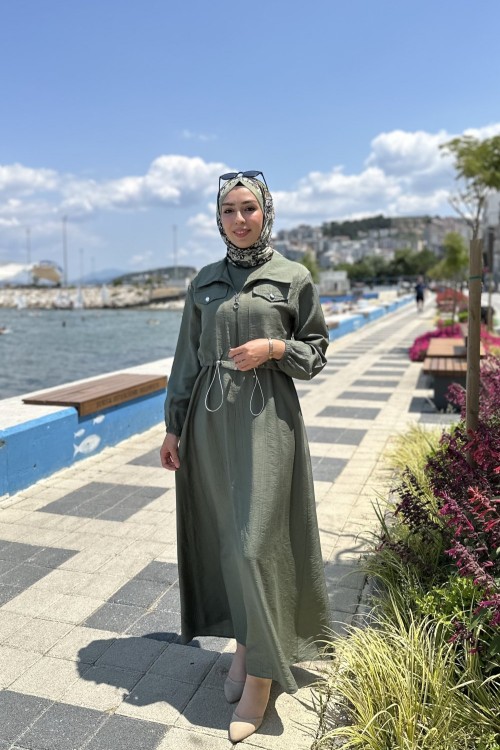 Gökçe Ceketli Elbise