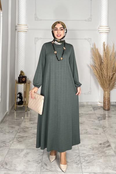 Kolye Hediyeli Gülçin Elbise