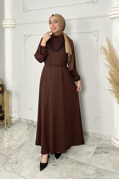 Kolye Hediyeli Gülçin Elbise