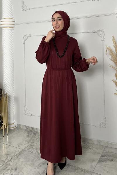 Kolye Hediyeli Gülçin Elbise