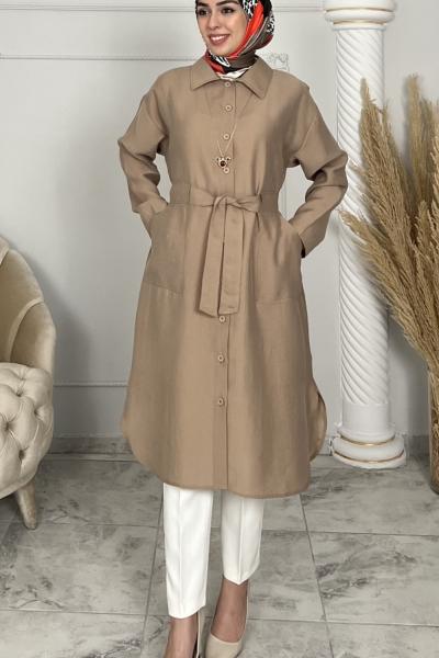 Liyocell Alya Kap Gömlek