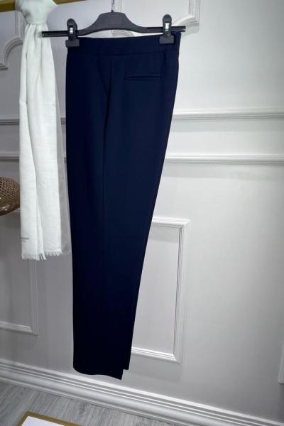 Normal Paça Krep Pantolon