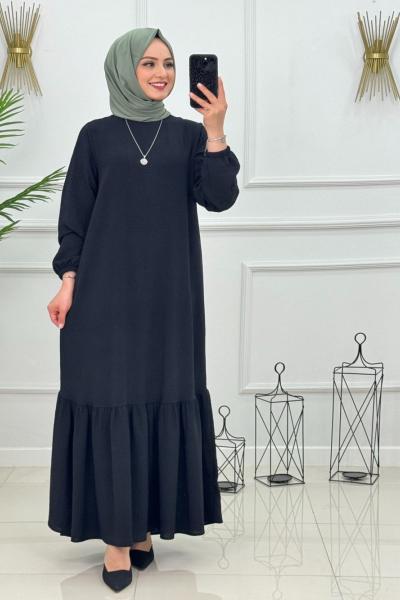 AZRA ELBİSE-SİYAH