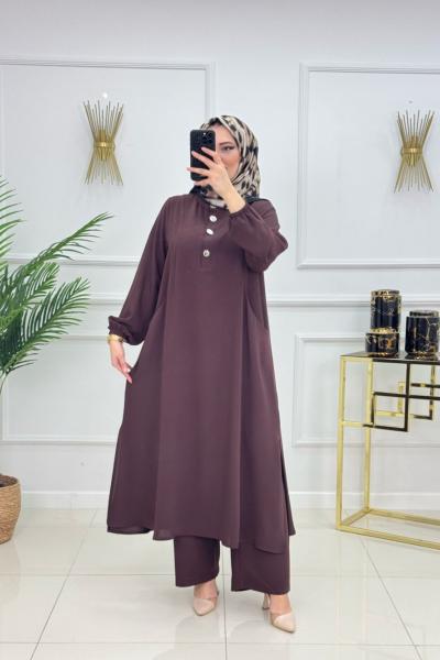 BAŞAK TAKIM-KAHVERENGİ