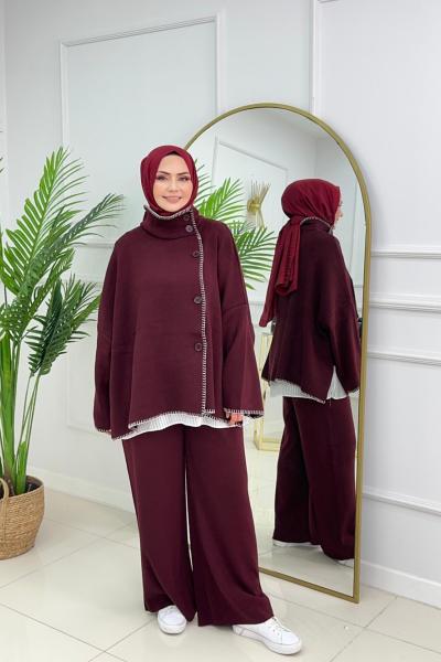 DOĞA TRİKO TAKIM - BORDO