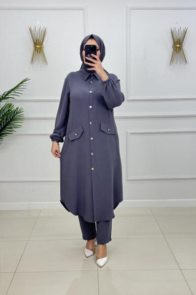 MELİKE DÜĞMELİ TAKIM