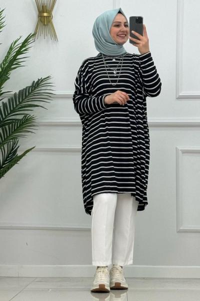 Mira tunik-Siyah