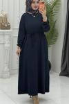 Buğlem Elbise Lacivert