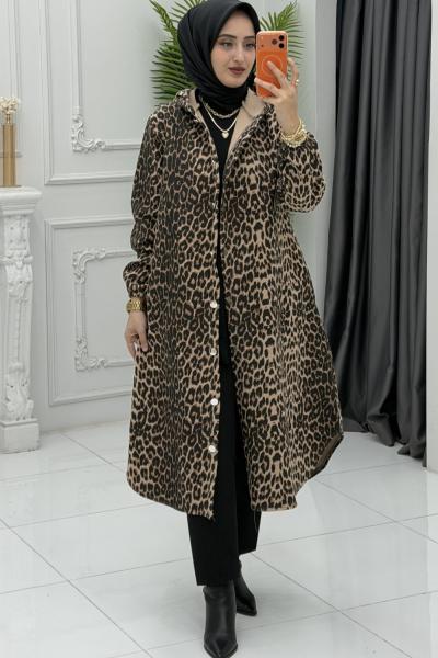 Leopar Kaşe Kap