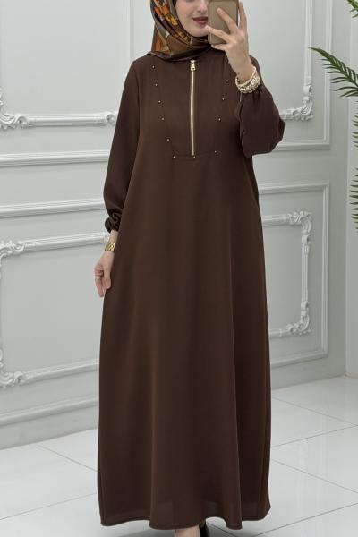 Öykü Elbise Acı Kahve