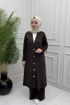 Sara Takım Kahverengi