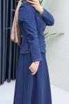 Duru Kot Etekli Takım Tesettür Giyim