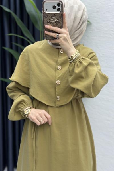 Feriha Bolero Elbise Tesettür Giyim