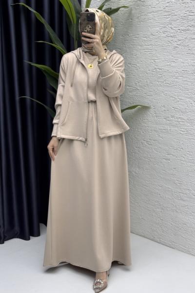 Hatem Elbise Tesettür Takım