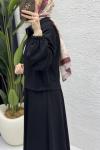 İlve Etekli Takım Tesettür Giyim