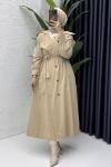 Rabia Trench Tesettür Giyim