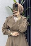 Rabia Trench Tesettür Giyim