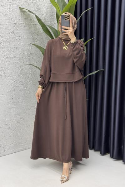 Sezin Etekli Takım Tesettür Giyim