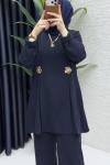 Yasemen Pantolonlu Takım Tesettür Giyim